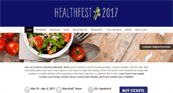 Desktop Screenshot of healthfest.com